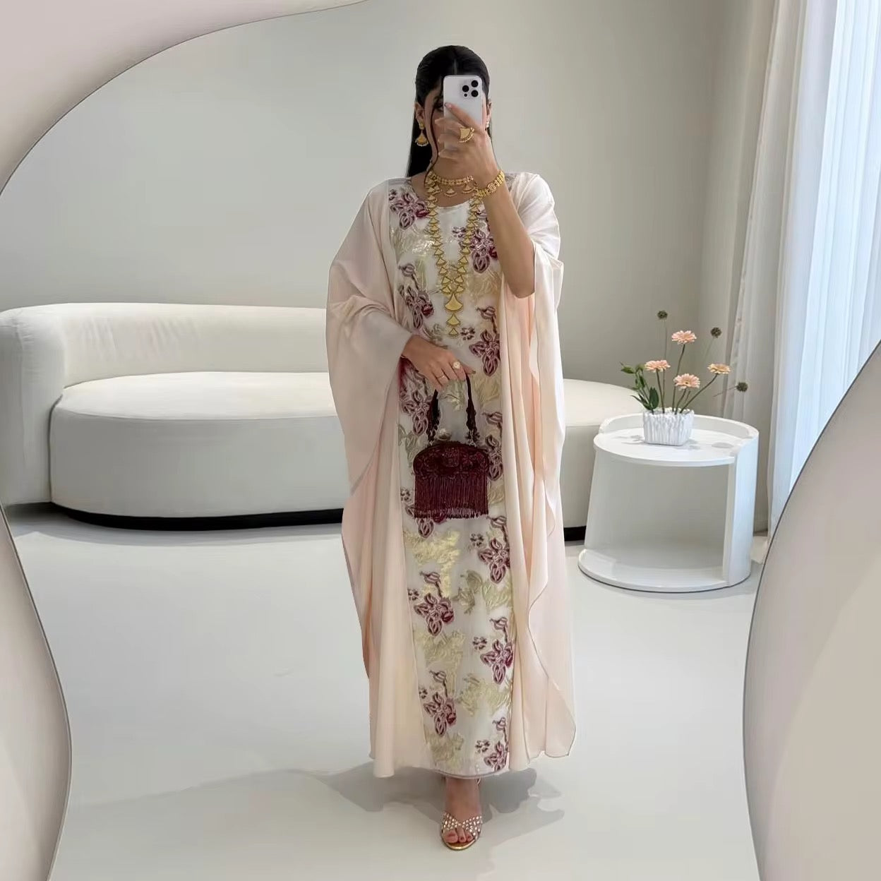 Butterfly abaya - free size